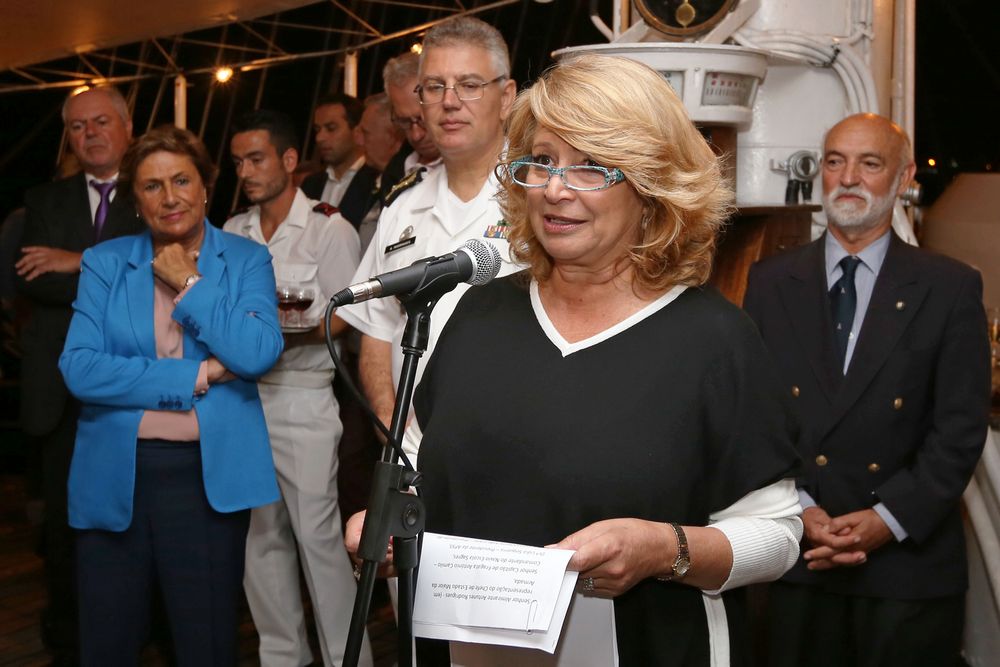 Jantar no navio Sagres - Semana do Mar