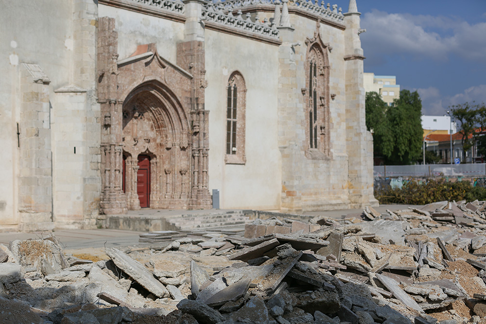 Obras no Largo de Jesus
