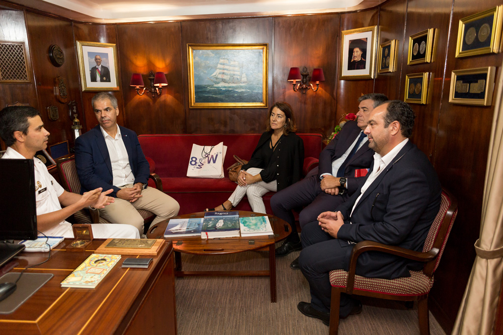 Receção do navio Sagres - Semana do Mar