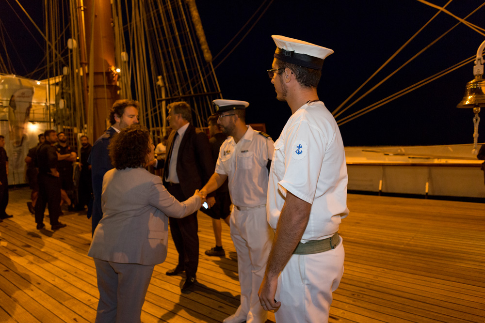 Receção do navio Sagres - Semana do Mar
