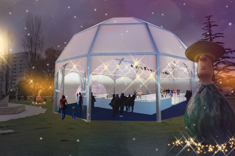 Pista de Gelo
Maquete