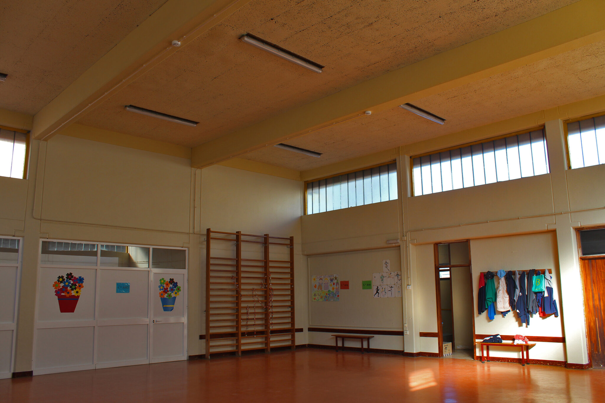 Obras na Escola de São Gabriel