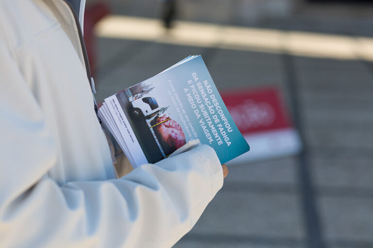 Campanha Sinais do Coração - coração gigante