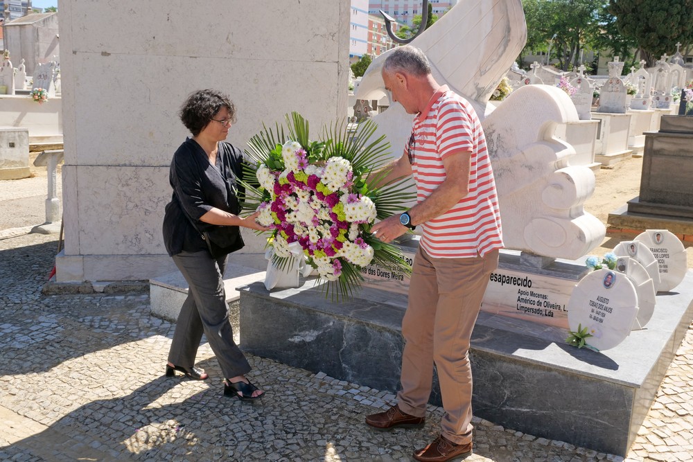 Dia do Pescador - Deposição de Flores - Semana do Mar e do Pescador 2019