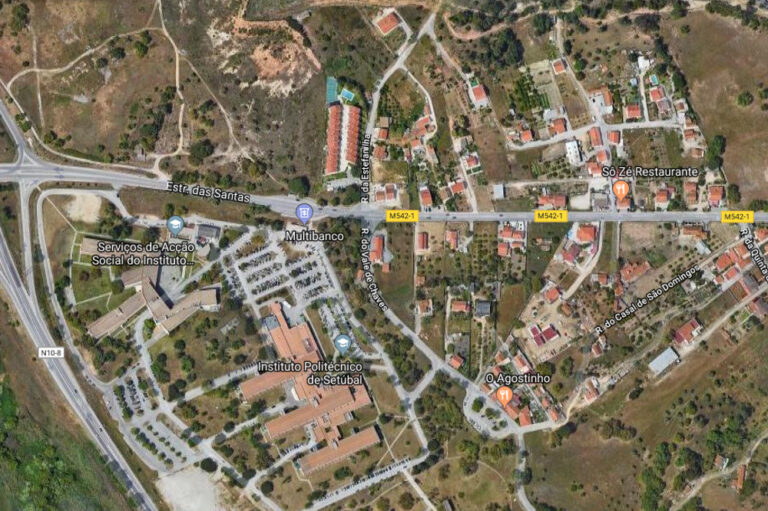 Estrada de Santas | mapa