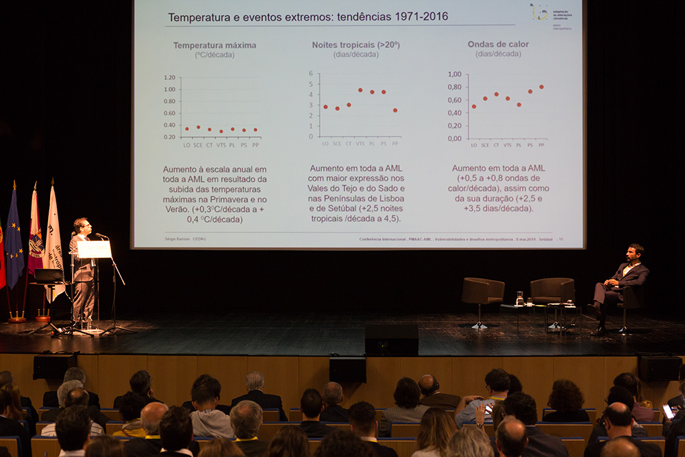 Plano Metropolitano de Adaptação às Alterações Climáticas - conferência internacional