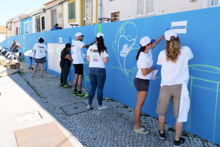 Setúbal Mais Bonita 2019 - ação DIJUVE na Avenida de Portela