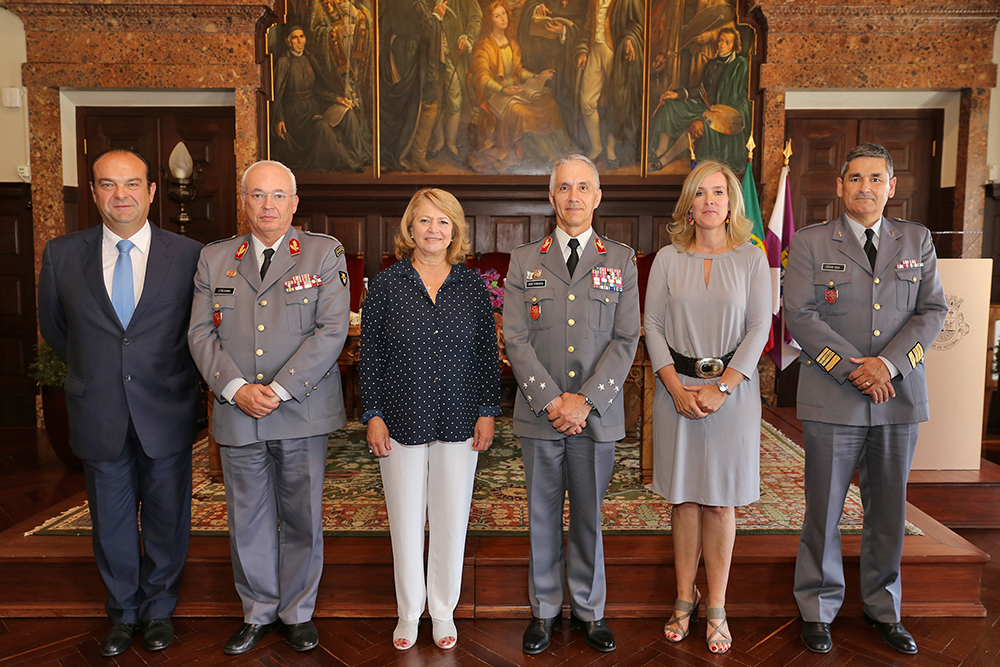 Receção ao chefe do Estado-Maior do Exército