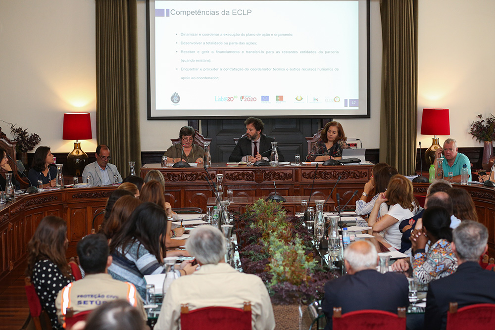 Conselho Local de Ação Social - reunião plenária