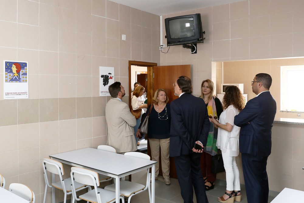 Unidade de Regime Aberto do Estabelecimento Prisional de Setúbal - obras de renovação