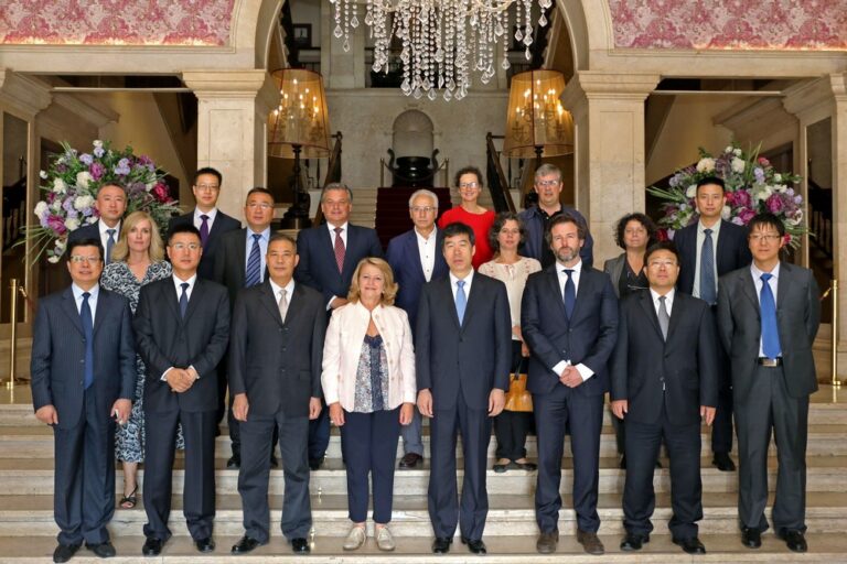 Visita do Vice - Presidente do Governo Municipal de Tianjin