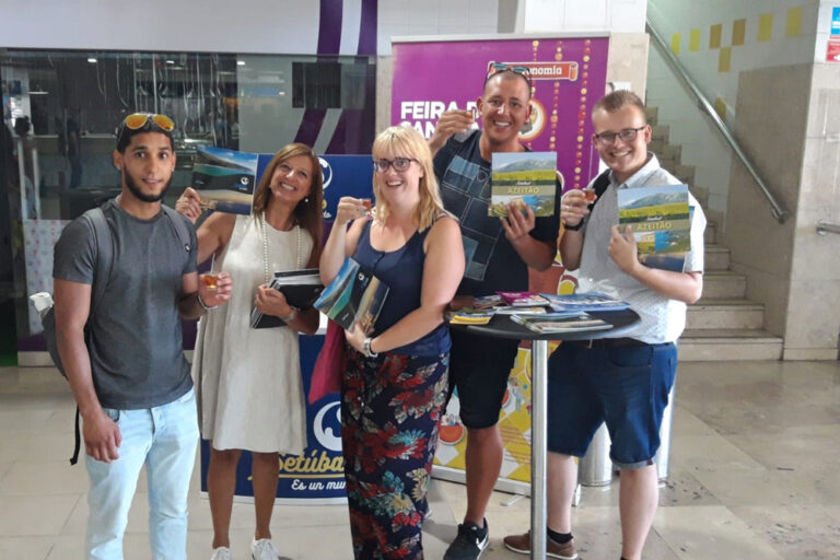 Ação promocional em estações da Fertagus