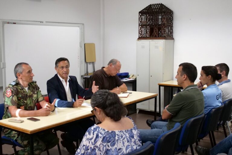 Crise energética - reunião da Proteção Civil