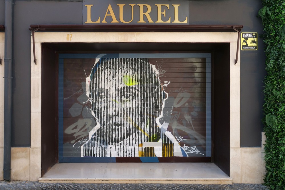 Montras com Arte - Baixa de Setúbal - primeira ação