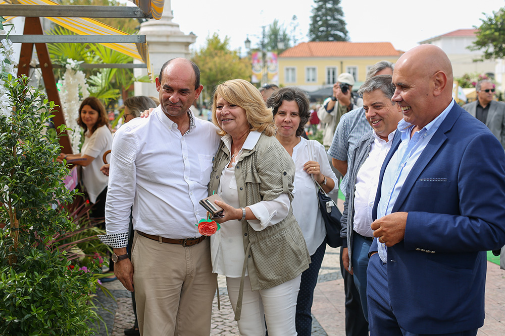 Festa da Flor 2019 | Maria das Dores Meira e José da Silva (presidente da C. M. da Horta)