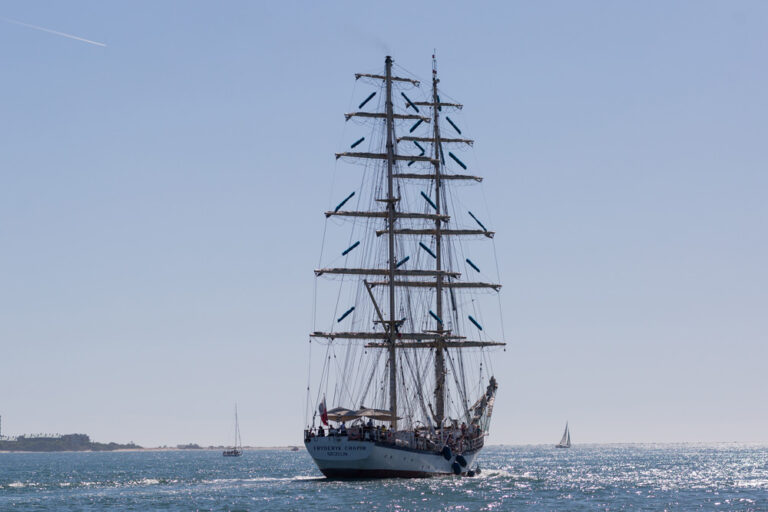 Largada dos navios - Semana do Mar 2019