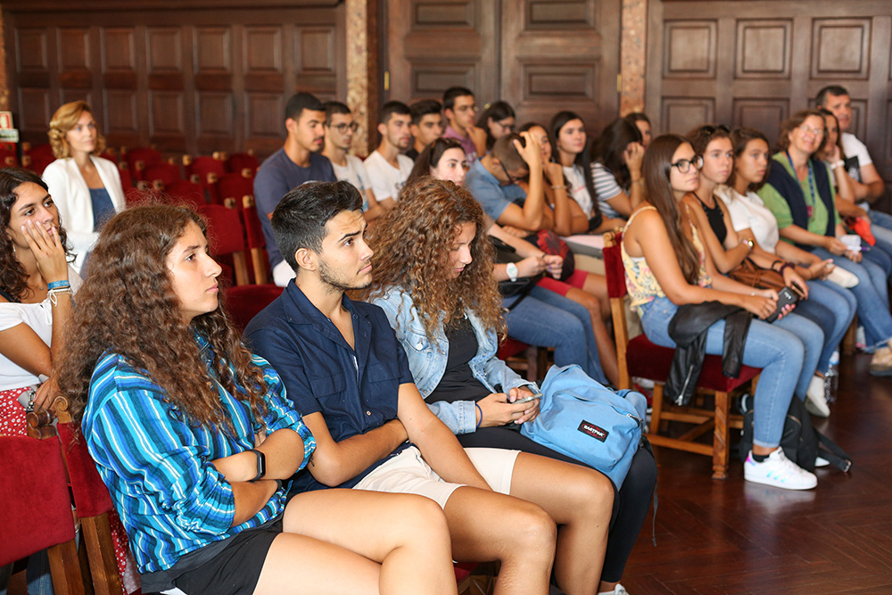 Receção a alunos da Escola Superior de Saúde - IPS