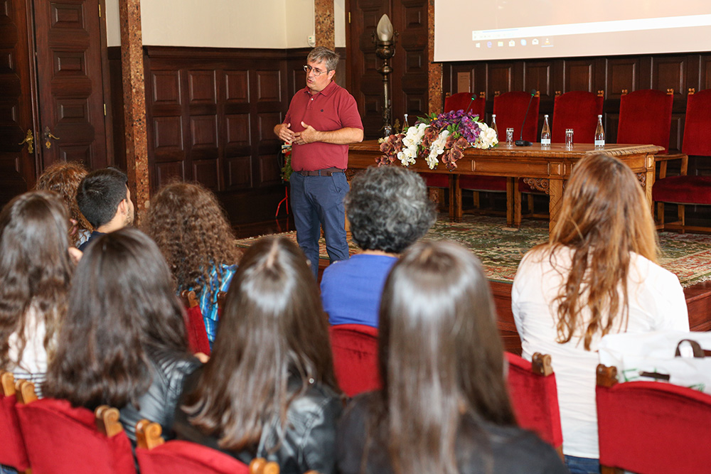Receção a alunos da Escola Superior de Saúde - IPS