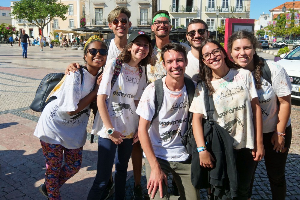 Receção a caloiros do Instituto Politécnico de Setúbal