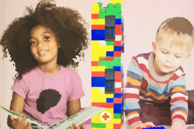 Arte urbana pinta A Nossa Casinha