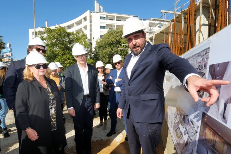 Complexo Desportivo Municipal Supera Setúbal - visita às obras