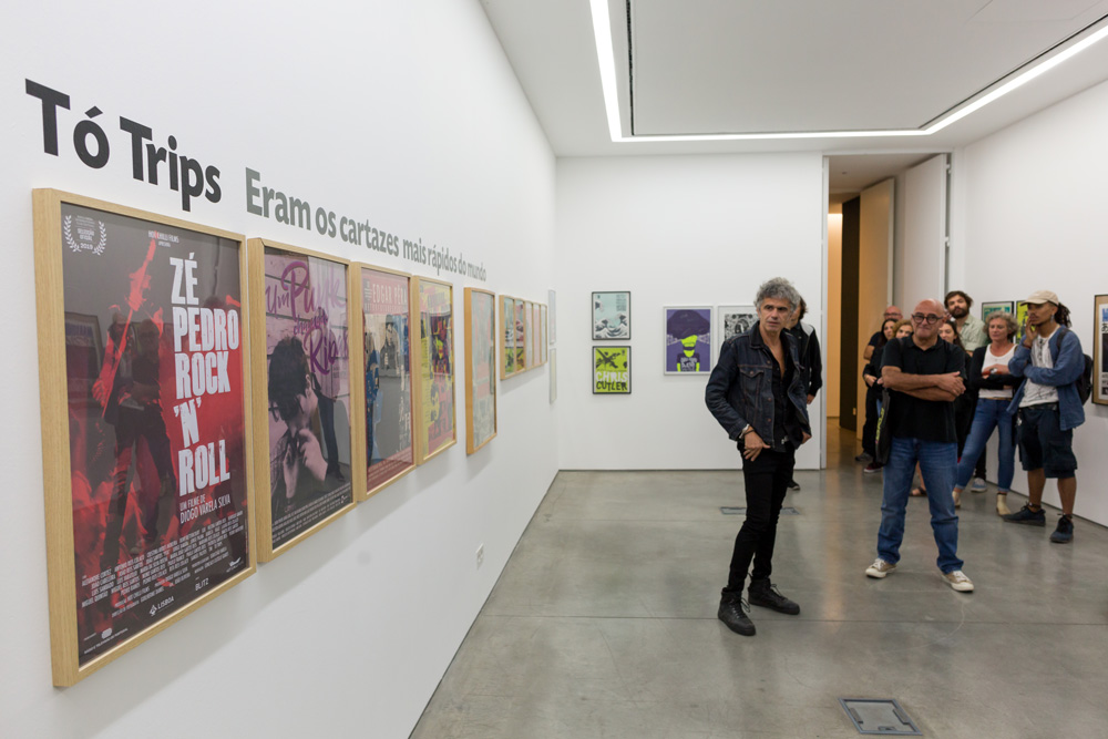 Eram os Cartazes Mais Rápidos do Mundo - exposição Tó Trips - Film Fest 2019