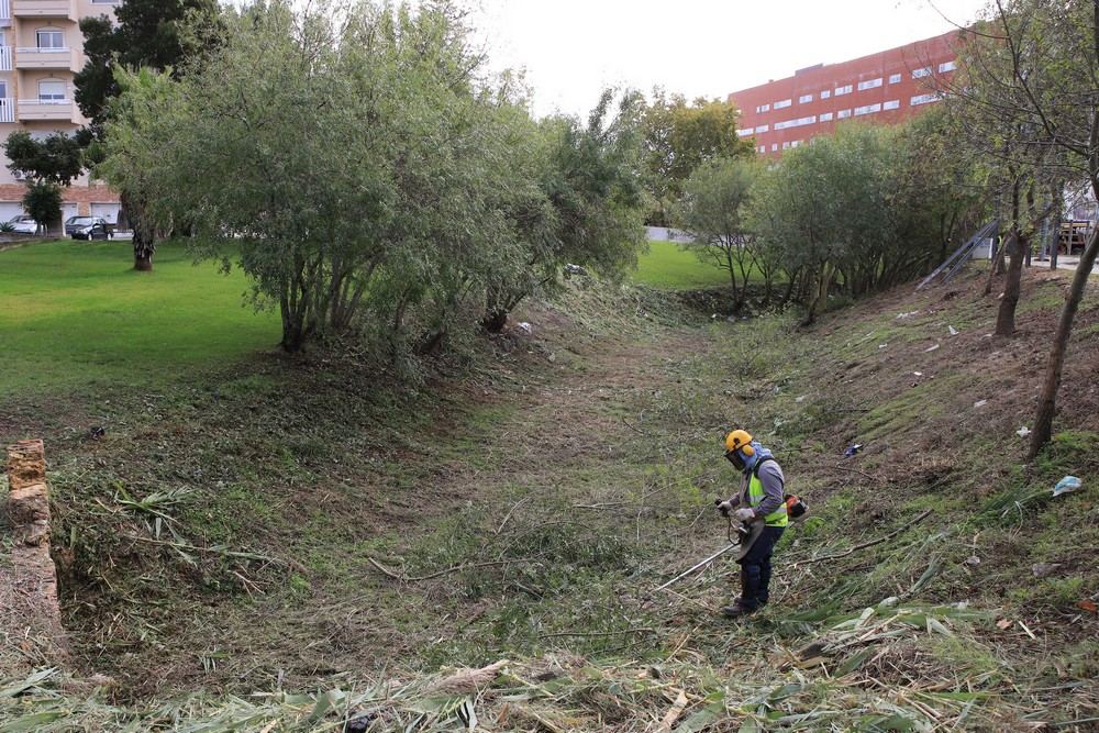 Limpeza de valas e linhas de água - 2019