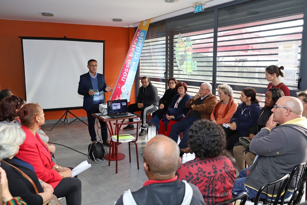 5.º Encontro de Moradores Nosso Bairro, Nossa Cidade - conferência de imprensa