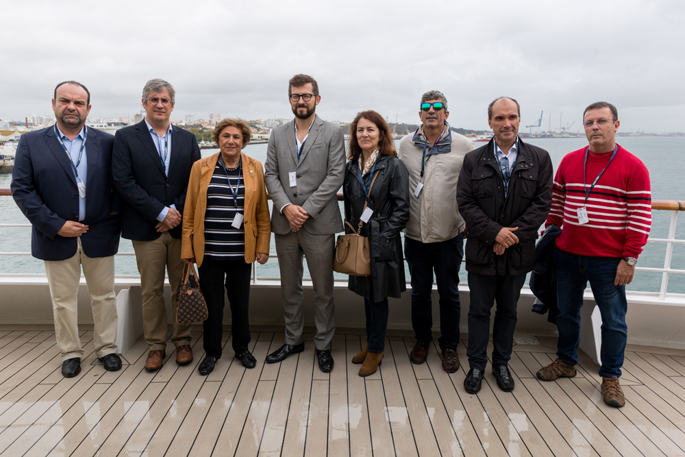 Le Lyrial - partida do porto de Setúbal