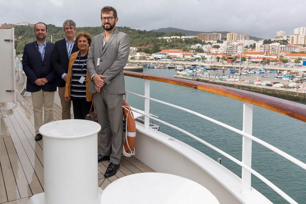 Le Lyrial - partida do porto de Setúbal
