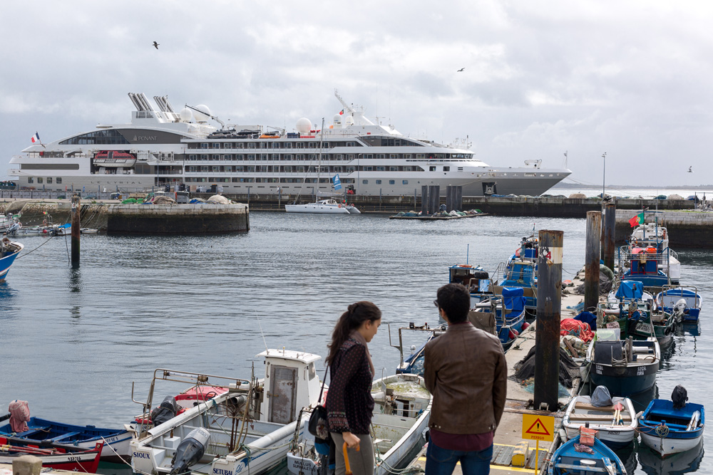 Le Lyrial - partida do porto de Setúbal