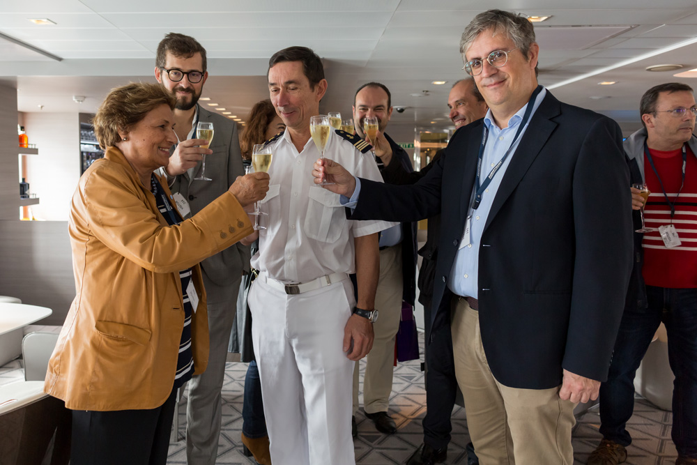 Le Lyrial - partida do porto de Setúbal