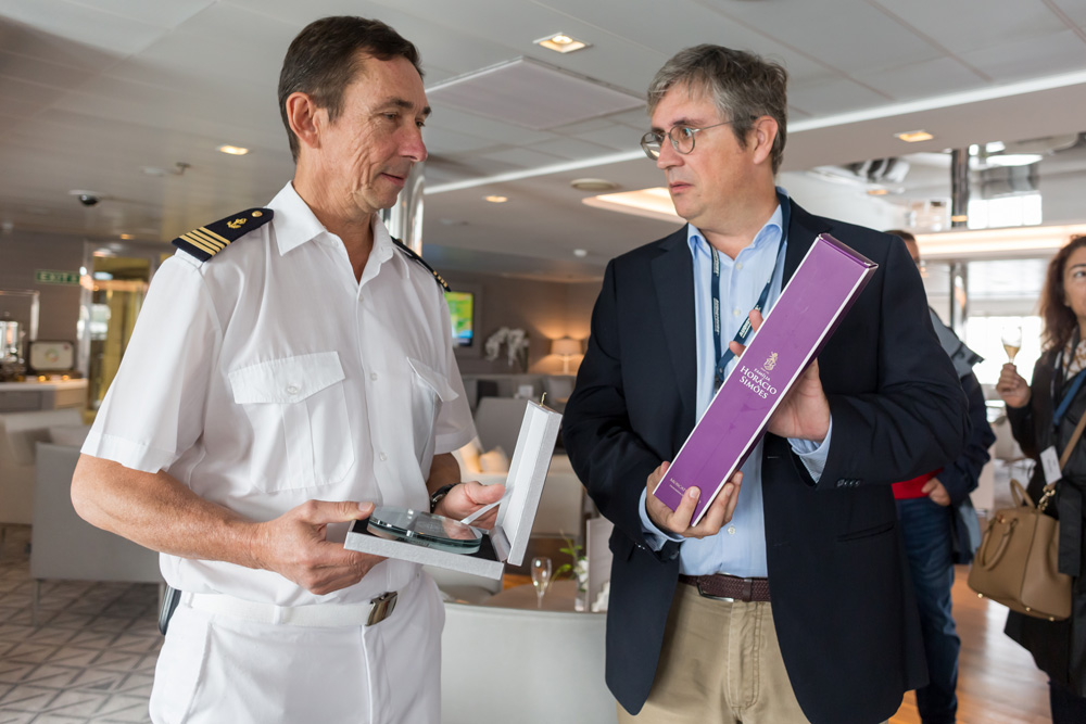 Le Lyrial - partida do porto de Setúbal