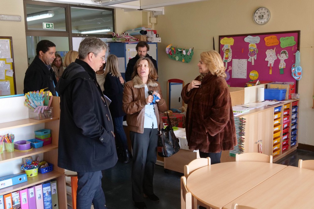 Executivo visita escolas - EB da Azeda