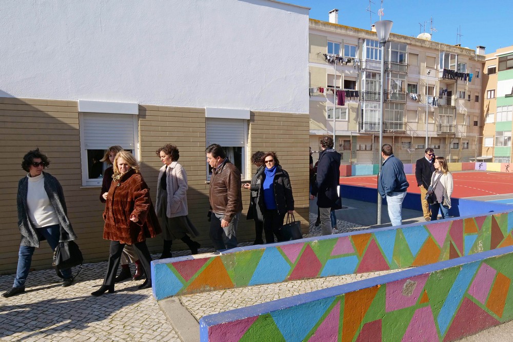 Executivo visita escolas - EB1 JI Montalvão