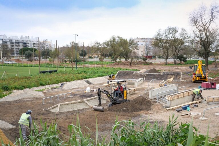 Skate Parque Setúbal - obras