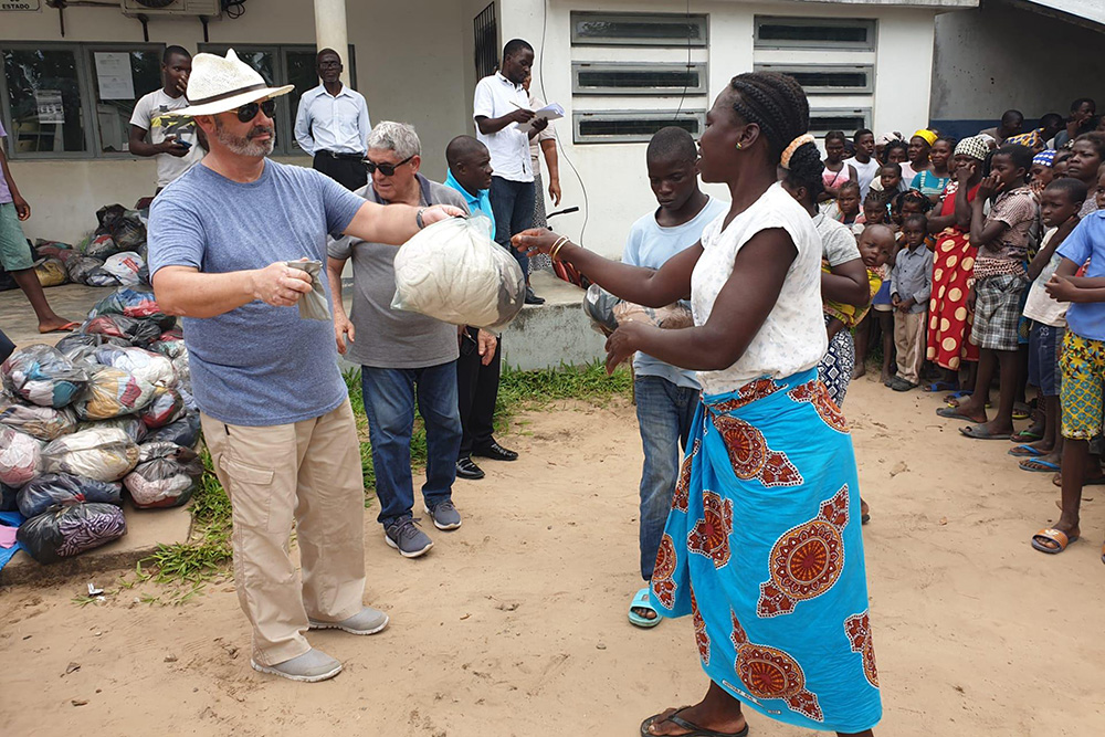 Quelimane - entrega de bens - janeiro de 2020