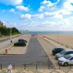 Praia da Figueirinha - parque de estacionamento