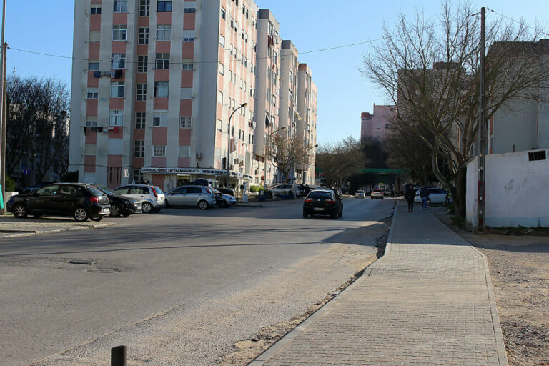 Rua Celestino Alves | Calçada