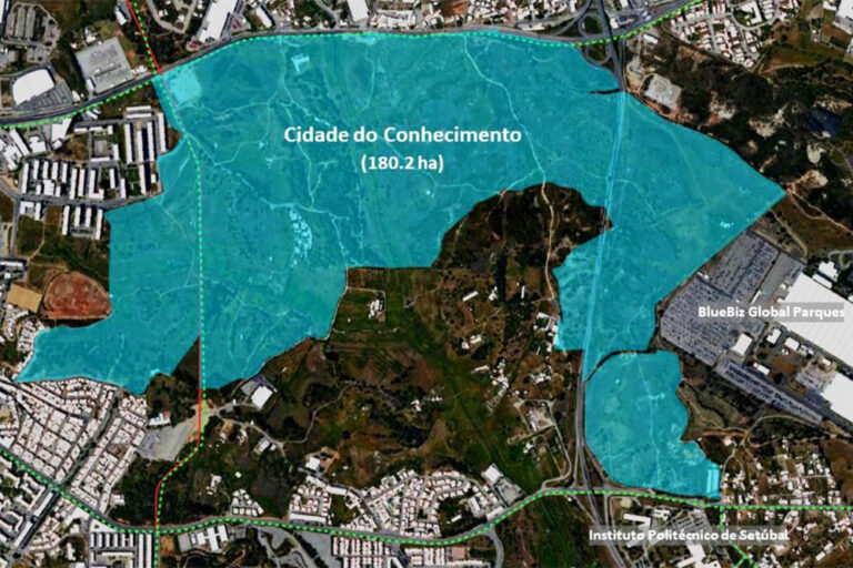Cidade do Conhecimento - área de intervenção