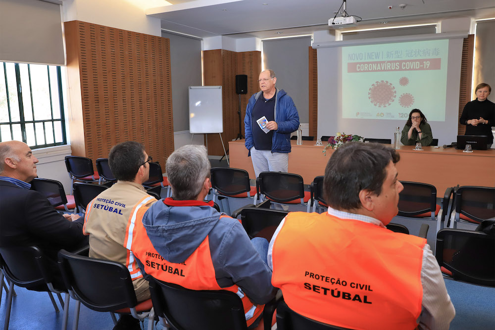 Sessão esclarecimento sobre coronavírus Covid-19