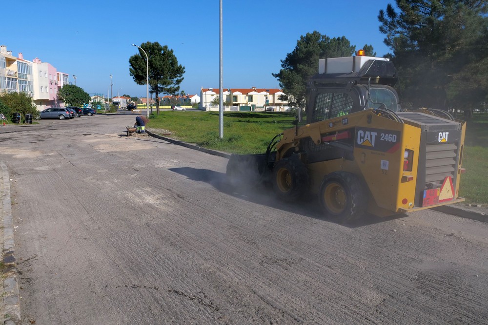 Repavimentação - ruas José Afonso e Vasco Santana