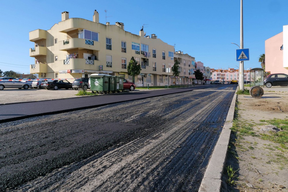 Repavimentação - ruas José Afonso e Vasco Santana