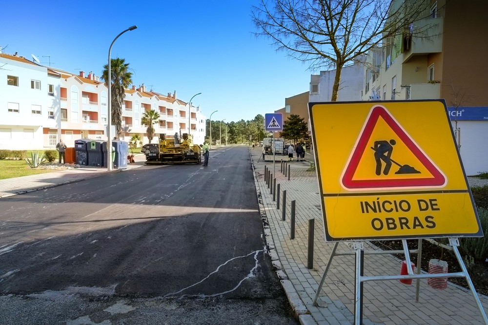 Repavimentação - ruas José Afonso e Vasco Santana
