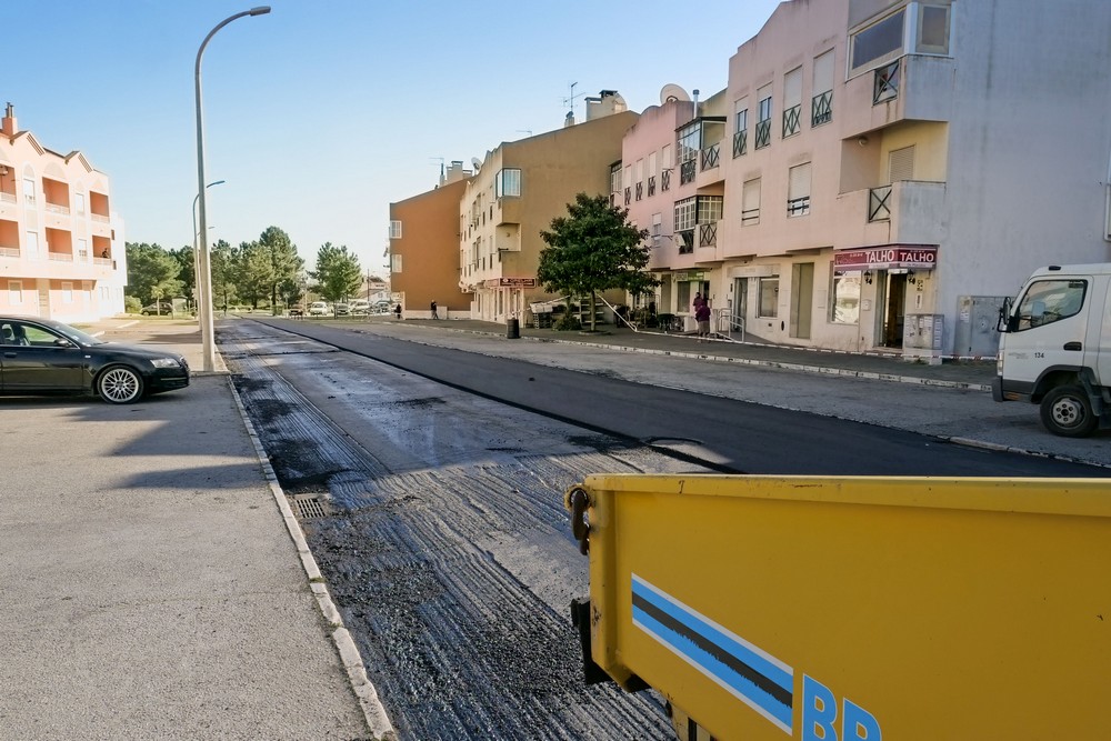 Repavimentação - ruas José Afonso e Vasco Santana