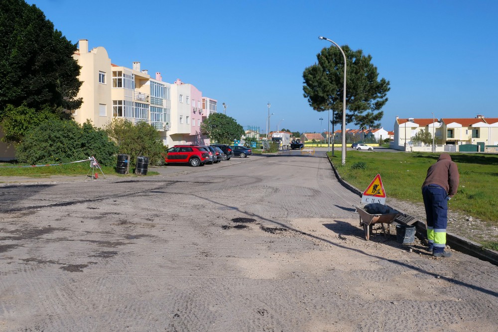 Repavimentação - ruas José Afonso e Vasco Santana