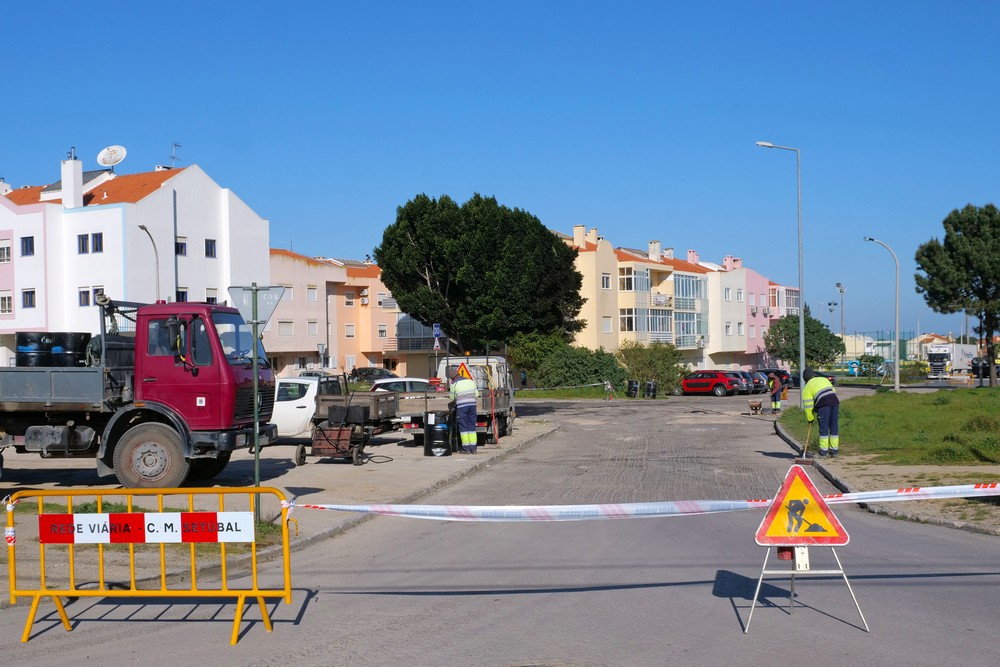 Repavimentação - ruas José Afonso e Vasco Santana