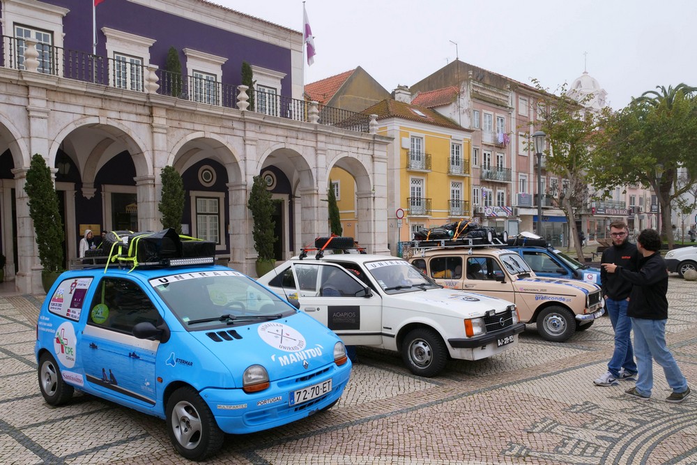 UniRaid 2020 - partida da Praça de Bocage