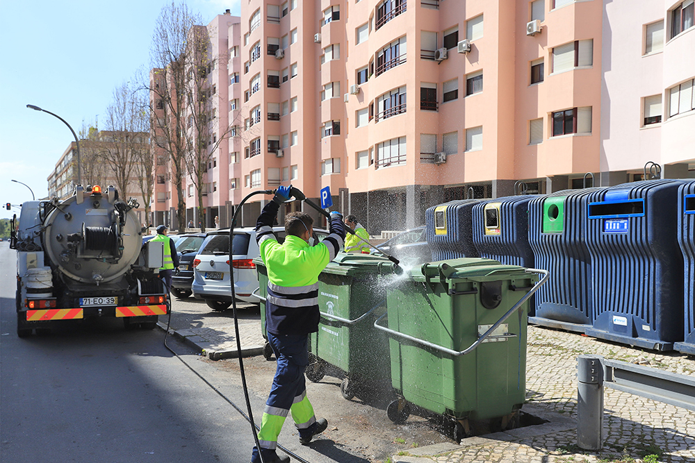 Coronavírus Covid-19 | limpeza e desinfeção de ruas | 26 de março