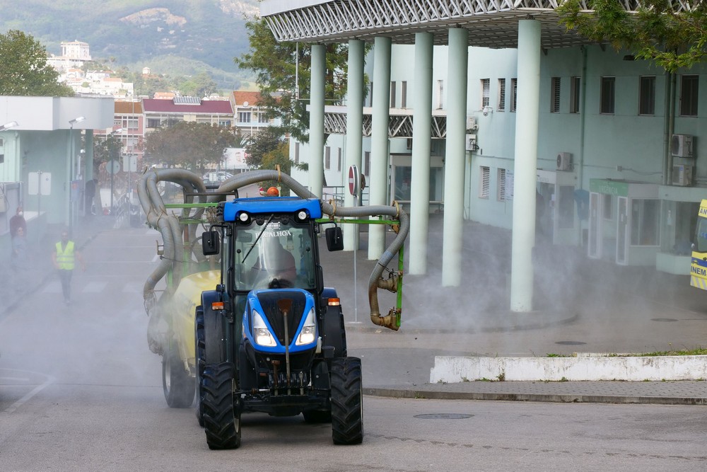 COVID - 19 -Desinfeção de ruas - General Gomes Freire -27 março5